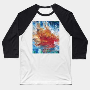 Flowing color-abstract art T Shirt Baseball T-Shirt